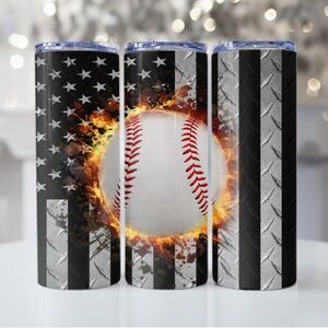 Baseball tumbler